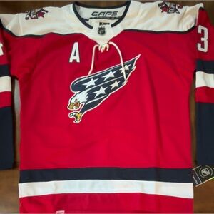 Washington Capitals Tom Wilson Eagle  Alternate Jersey Size Adult XL (54)